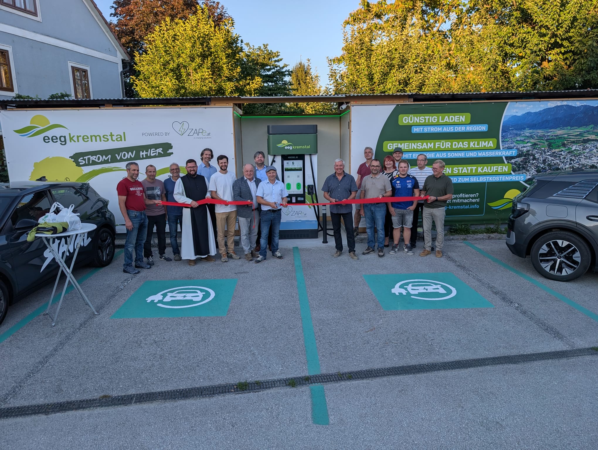 Inbetriebnahme der E-Ladestationen